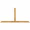 Ekena Millwork Portland Rough Sawn Timber Gable Bracket, Western Red Cedar, 84"W x 42"H x 4"D x 4"F, 12/12 Pitch GBW084X42X0404POR00RWR - alternate 1